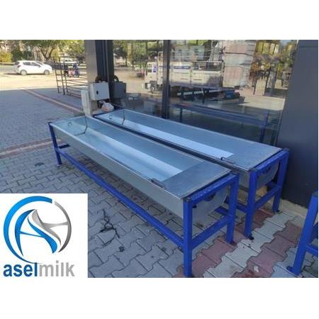 Devirmeli Galvaniz Şamandıralı Hayvan Suluğu